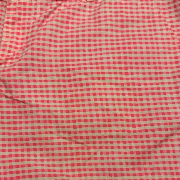 Lilly Pulitzer Pink Gingham Scalloped Shorts - Picture 4 of 4